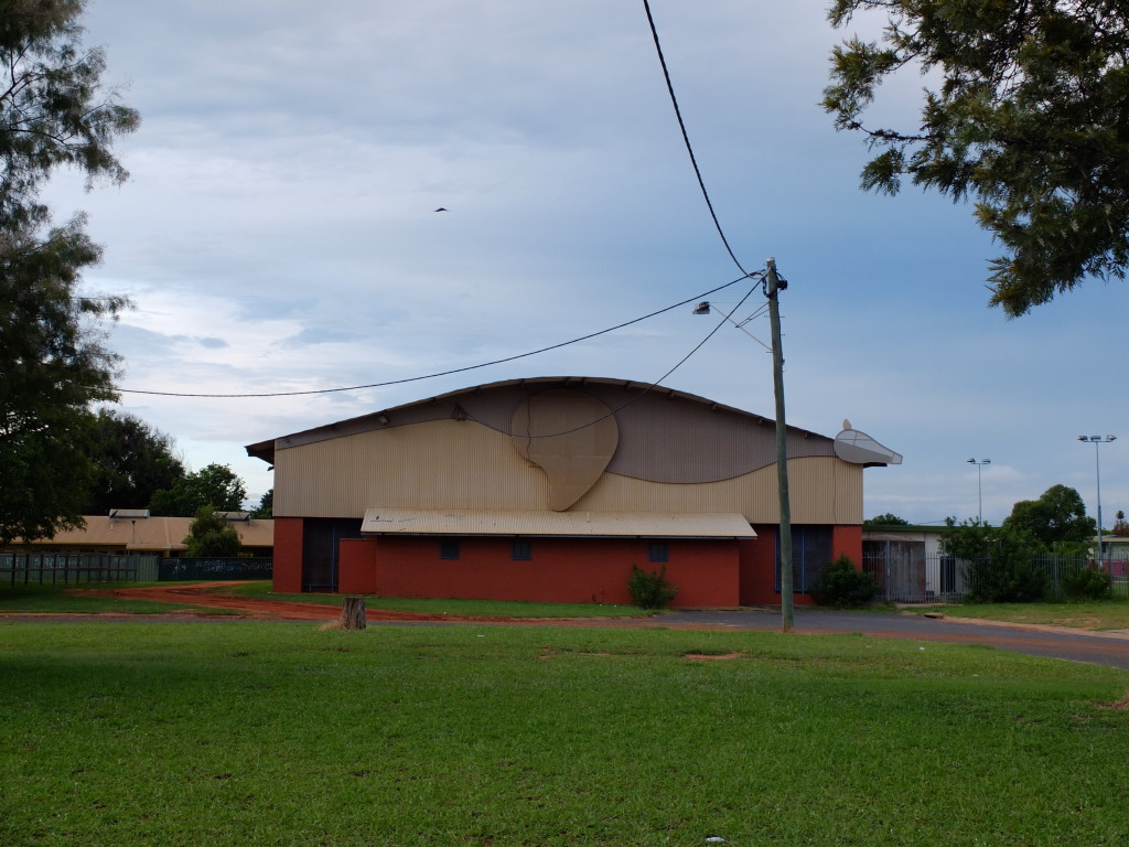 Woorabinda's kangaroo sports stadium
