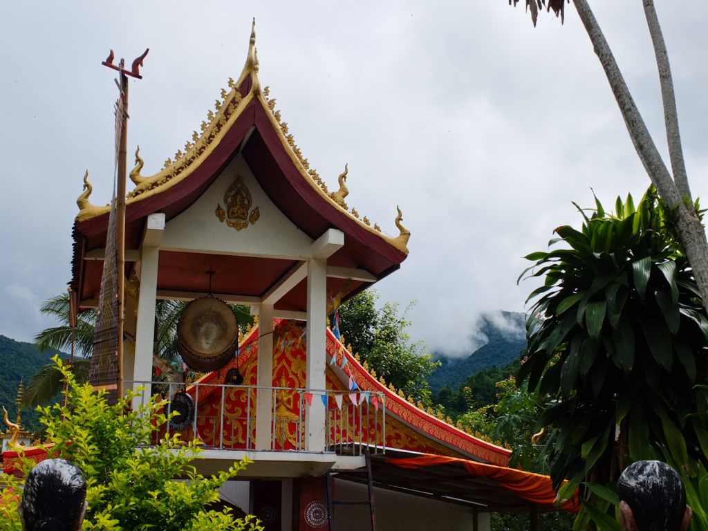 Muang La's Buddhist temple