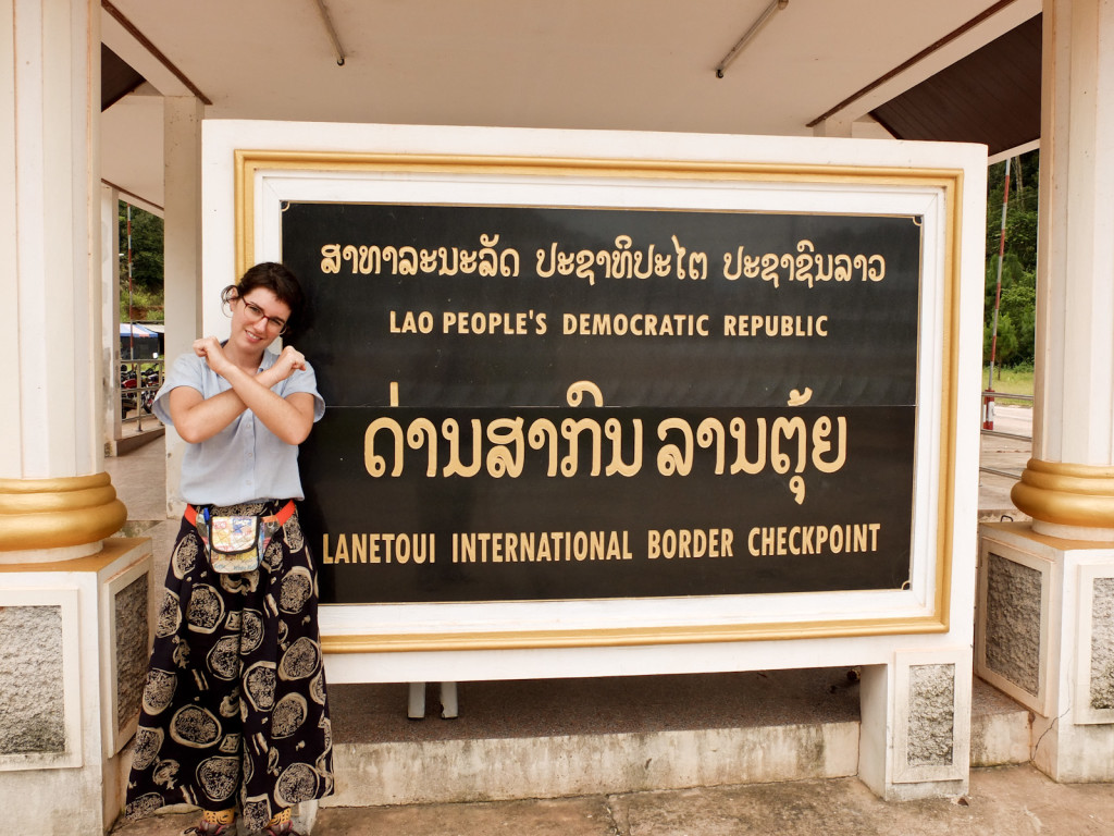 At the border we've heard disappointing news - as much as the Laos border guards wouldn't mind letting foreigners through, the Chinese are not ready yet (as of July 2015). 'Maybe next year', they said.