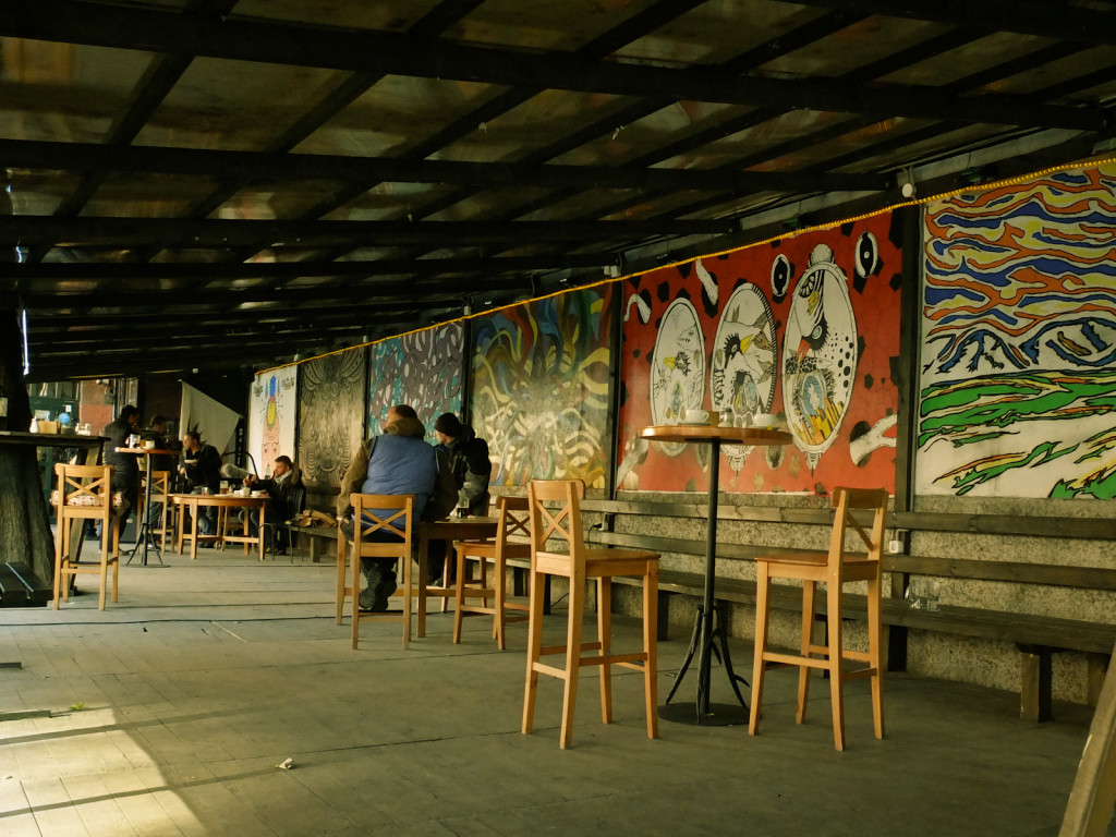 Speaking of hipsters, this is how their main venue in Minsk looks like